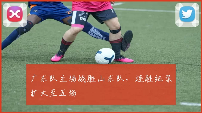 广东队主场战胜山东队，连胜纪录扩大至五场